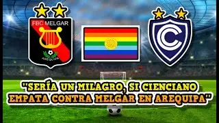 ESTO DIJERON EN CUSCO DE MELGAR PREVIO AL DUELO CONTRA CIENCIANO / HISTORIAL / ESTAD&Iacute;STICAS + NEWS