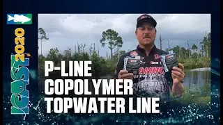 P-Line High Performance Copolymer Topwater Line with Bryan Thrift | ICAST 2020