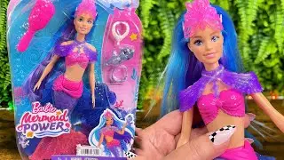 Barbie Mermaid Power 🧜&zwj;♀️💗💜 ASMR Video [no talking]