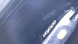Dirty Record Playing Under Magnification