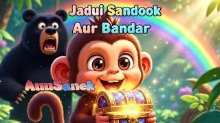 ईमानदार बंदर की कहानी | Monkey story | #monkey cartoon #hindi stories #bander ki kahani 