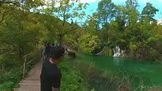 PLITVICE LAKE NATIONAL PARK, CROATIA IN SUMMER