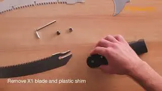 XtendControl Tree Pruner Saw Blade Installation and Replacement