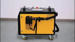 300W Laser Cleaning Machine | Compact Air-Cooled System for Efficient Rust Removal
