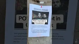 ❌95i CLAN SUCHT IN OSNABR&Uuml;CK NACH SUN DIEGO❌PLAKAT AUFGETAUCHT 