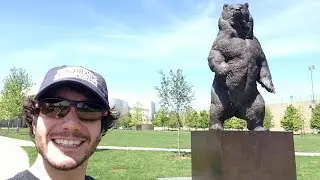 Overly Excited Tourist Searches For Lobster in Providence