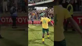 Man of the match Tlb mbokazi..  south Africa vs Nigeria ⚽💪🔥#reel #football #psl2025 #mbokazi