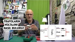 TRAFOLARIN ÇIKIŞ VOLTAJLARINI NASIL TESPİT EDERİZ?
