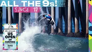 All the 9s since '17 | Lexus US Open of Surfing