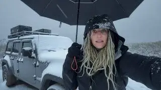 weathering the storm (I live in my car)