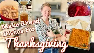 How to Prep For Thanksgiving the Day Before! | Get Ready for Thanksgiving With Me! Prep With Me!