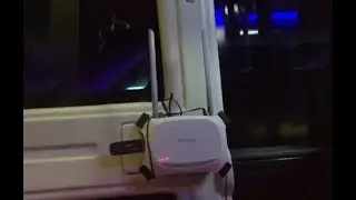 Free Wifi Di Dalam Bus Sempati Star (TP-LINK-MR3420)