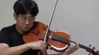 ヴィオラとヴァイオリンの音の比較：グリンカ ヴィオラ ソナタニ短調冒頭
