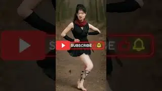 【AI DANCE 10】Silent Ninja Girl Stuns with Swift Dance Moves! #aishorts #stablediffusion #ai生成影片