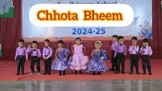 Chhota Bheem Dance Performance by Play group students||Adarsh Public School||