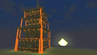Minecraft enchantment room/potion shop tower concept