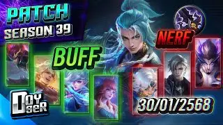 MLBB News: New Season 39 Patch, Guy Ngid Gets Huge Buffs! (January 29, 2026) - Doyser