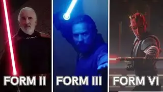 Star Wars Lightsaber Forms explained