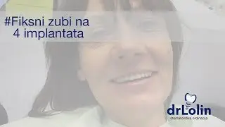 Novi zubi - Fiksni zubi na 4 implantata - Tizer/Teaser