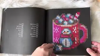 Раскраска по номерам &laquo;Пиксельное Рождество&raquo; | Pixel Colorist | Листайте и просматривайте завершён...