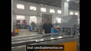 wind system ladder support device automatic making machine