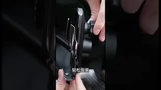 Easy installation car phone mount with wireless charging and 360 rotation#carphonemount
