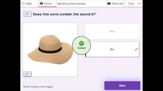 Identify Picture Sounds, Word Retrieval Exercise that Helps Improve Reading - Constant Therapy