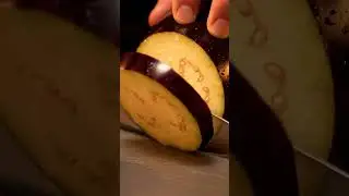 Purple Eggplant Slice 🍆 | Velvet Shine & Real Texture ASMR