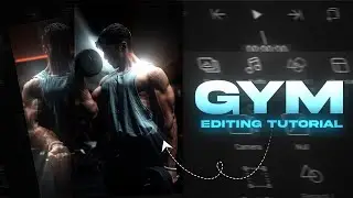 GYM REEL EDITING TUTORIAL 🔥🤯 | Phonk GYM Reel | Alight Motion | Rajj Editz |
