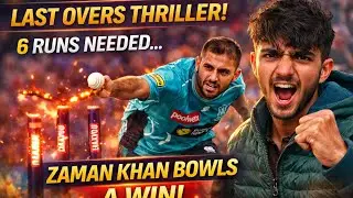 Zaman Khan Death over Bowling 🥵 ! last over Speshlist Just 2 Runs and 1 wickets 