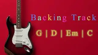 Emotional Rock Backing Track In G Major | 75 BPM