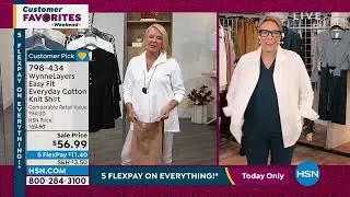 WynneLayers Easy Fit Everyday Cotton Knit Shirt