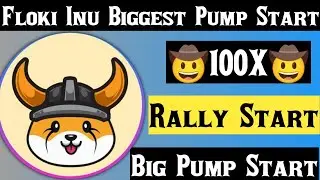 Floki Inu Biggest Rally Started🚀🚀| Floki Inu Token Future | Cryptocurrency News Today