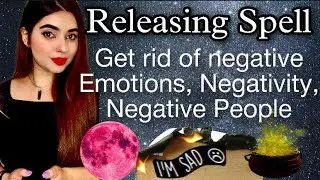 FULL MOON:RELEASING SPELL-GET RID OF NEGATIVITY-THOUGHTS-EMOTIONS-NEGATIVE PEOPLE-LIMITING BELIEFS
