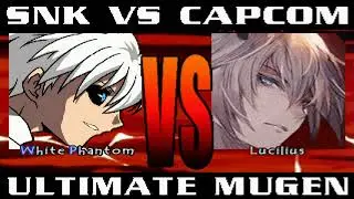 Winmugen: White Phantom (4p, 3R覚醒 set to 0) vs. Lucilius (1p)