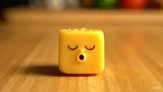 ASMR Cheese Cube Trying Not to Melt 😌🧀 #shorts