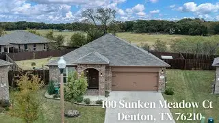 100 Sunken Meadow Court | Denton, TX 76210