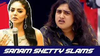 Sanam Shetty Slams Vanitha Vijayakumar l Lightning Studio