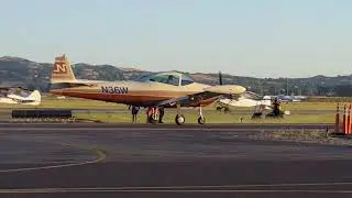 Navion STOL demo 2019-06-21 AOPA Fly-in at Livermore