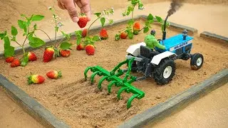 Diy mini tractor making agricultural cultivation machine science project @HamroCreator10 