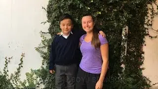 Meeting my Sponsor Child!
