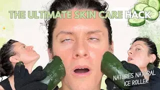 The frozen cucumber facial, Natures natural ice roller