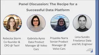 WiDS Nordic November 2024 Panel Discussion: The Recipe for a Successful Data Platform