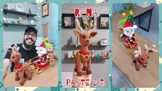 Rena Amigurumi Passo A Passo ( Parte 2/3 )- Coleção A Caminho Do Natal - Tiago Amigurumi
