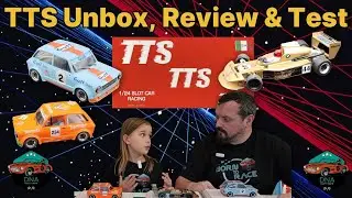 Обзор и тест распаковки игрового автомата TTS 1/24 Scale!!! #TTS #slotcars #unboxing #slotcarracing