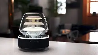 HaloFalls - Indoor Water Feature + Bluetooth Speakers + Lamp | Kickstarter | Design & Tech