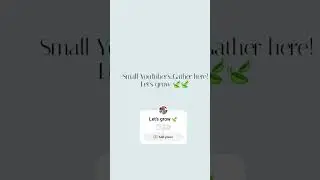 🔥Small YouTuber's...Gather here🔥