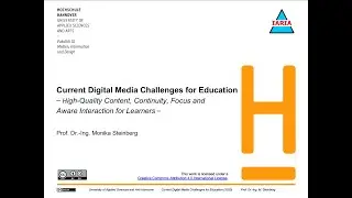 Current Digital Media Challenges for Education (2020)