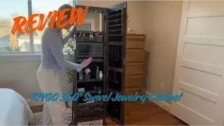 TJYGO 360&deg; Swivel Jewelry Cabinet Review | Best Rotating Mirror Organizer 2025?