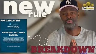 NCAA new rule and D2 athletes